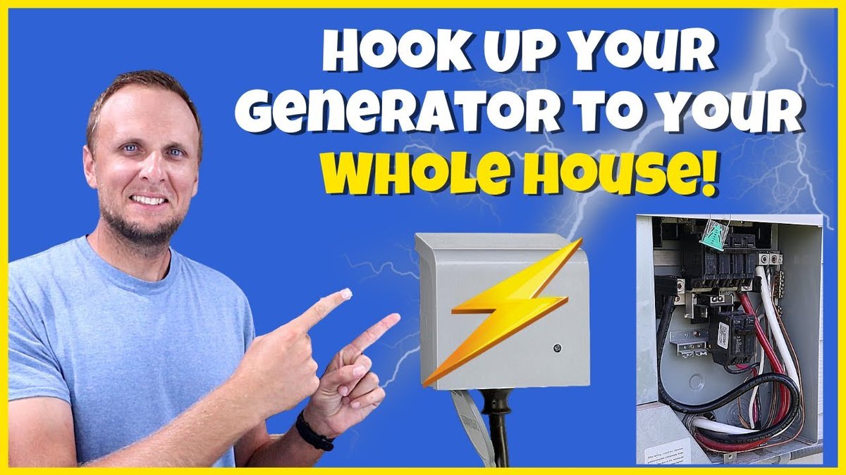 How to Hook Up Generator to House Safely and Legally